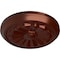 Ekena Millwork Olivia Ceiling Medallion (Fits Canopies up to 2 1/8"), 7 7/8"OD x 1 1/8"P, Antique Copper CM07OLACS - alternate 2